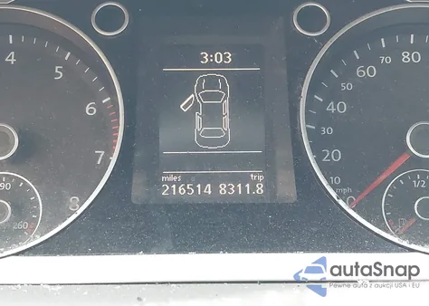 2009 Volkswagen Passat Komfort from USA, damaged, VIN WVWJK73C09P055842